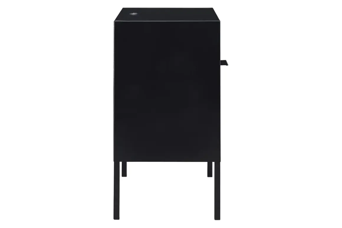 Gemma Usb Nightstand In Gray