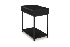 Gemmet Accent Table In Black