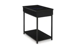 Gemmet Accent Table In Black