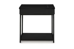 Gemmet Accent Table In Black