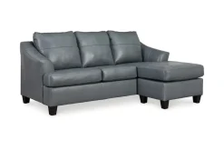 Genoa Sofa Chaise In Coconut Leather