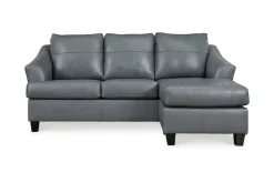 Genoa Sofa Chaise In Coconut Leather