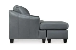 Genoa Sofa Chaise In Coconut Leather