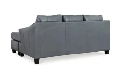 Genoa Sofa Chaise In Coconut Leather