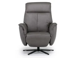 Gentry Power Swivel Recliner In Gellar Birch
