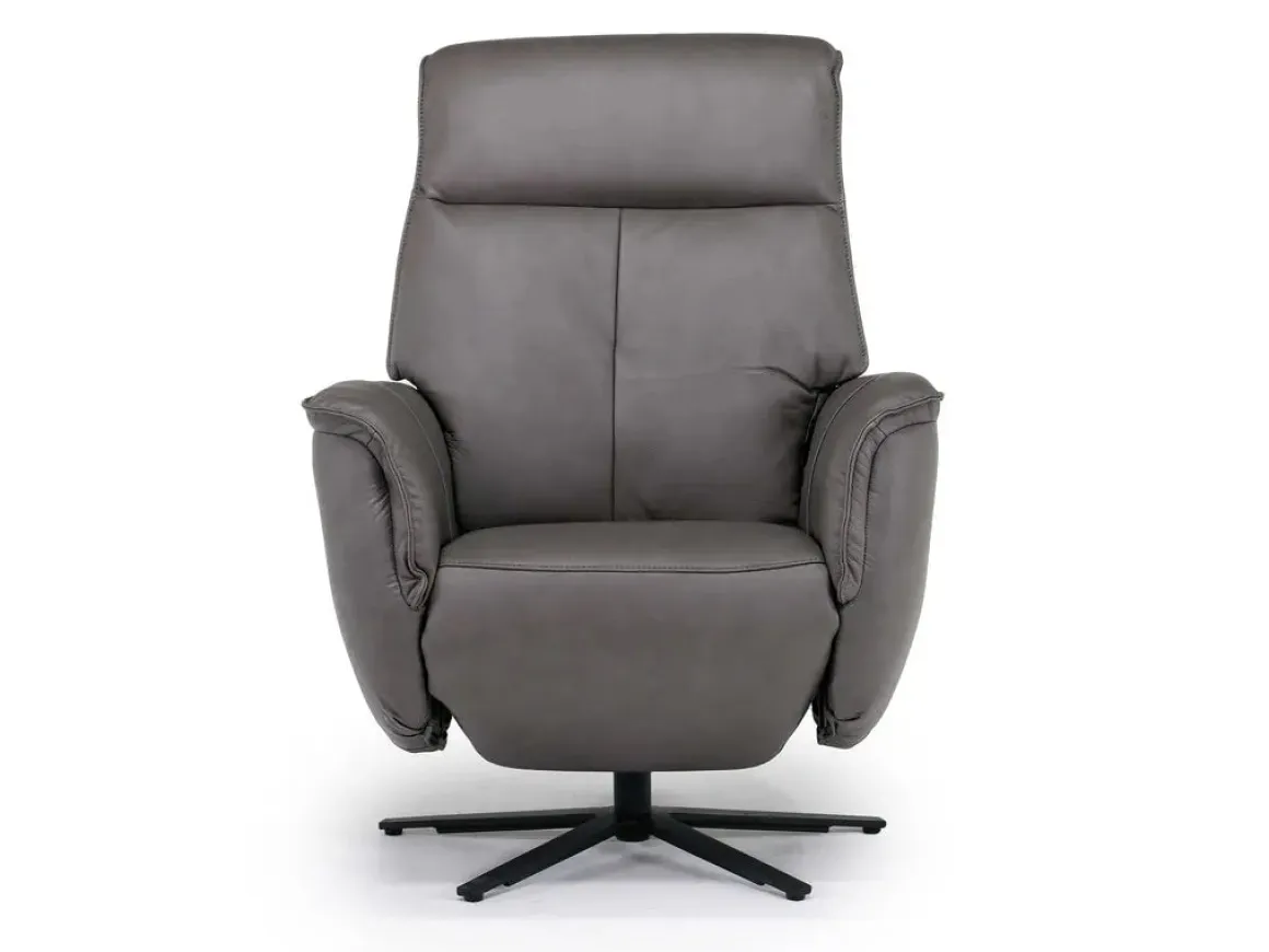 Gentry Power Swivel Recliner In Gellar Birch