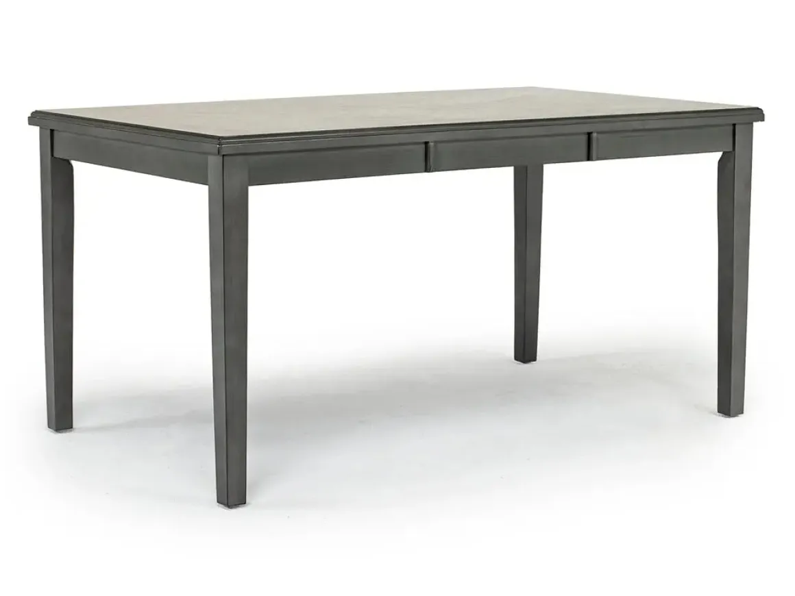 Gia Dining Table & 4 Chairs In Dark Brown