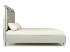 Glendale Upholstered Bed In Platinum, Queen