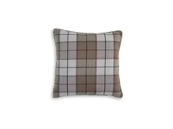 Godricton Accent Pillow In Brown/Black/Cream