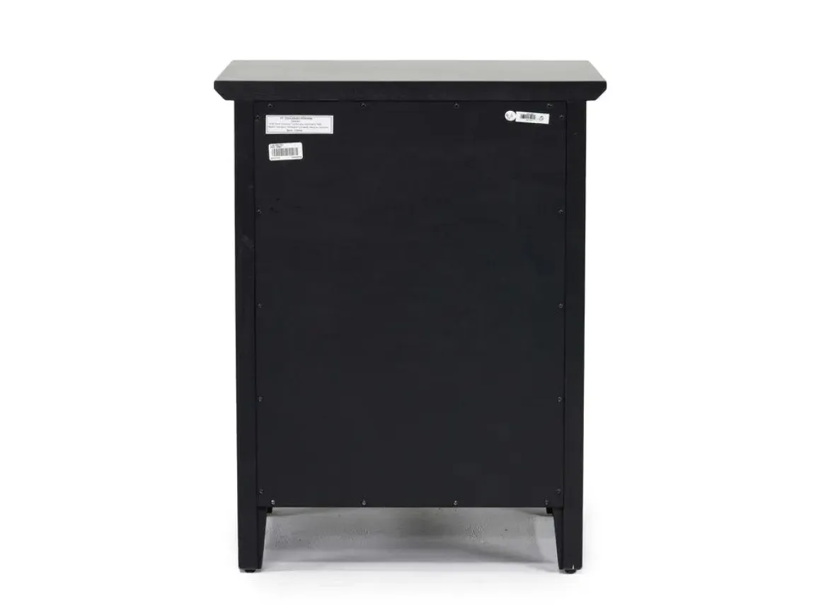 Grace Nightstand In Raven