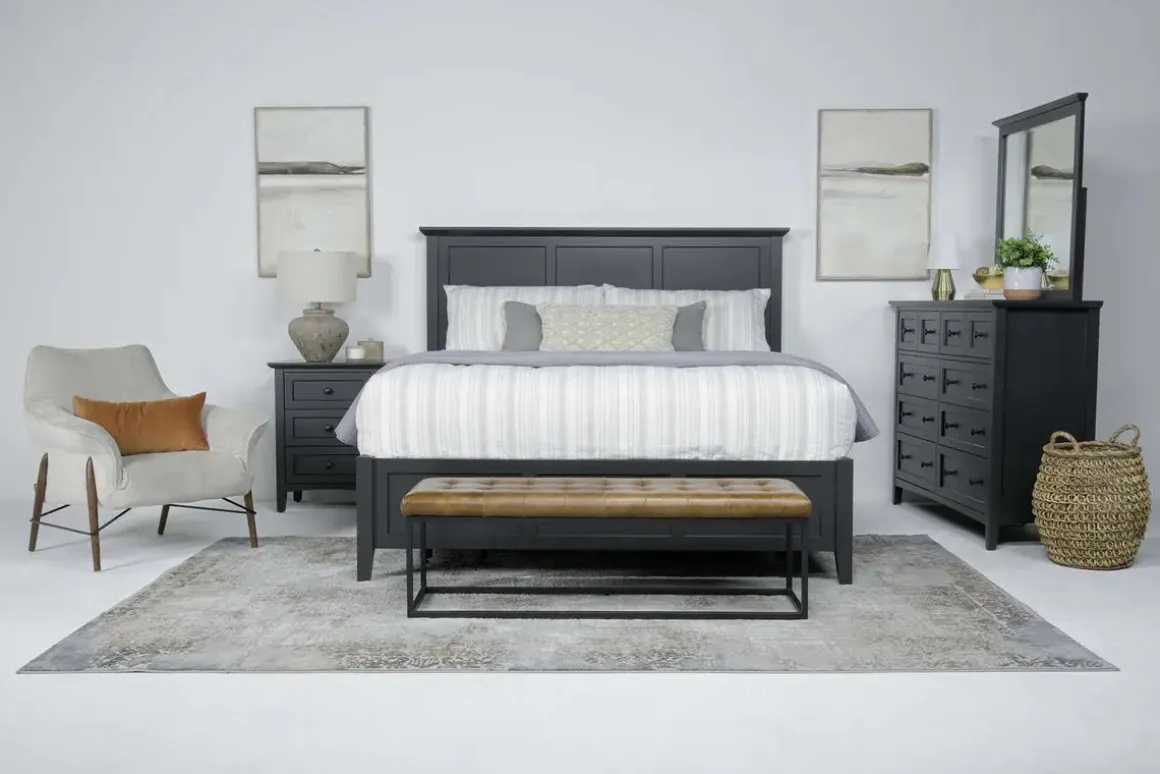 Grace Nightstand In Raven