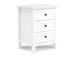 Grace Panel Bed, Dresser, Mirror & Nightstand In Snowfall, Full