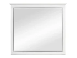 Grace Panel Bed, Dresser, Mirror & Nightstand In Snowfall, Full