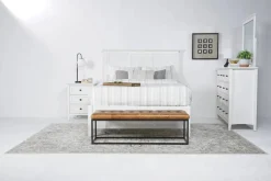 Grace Panel Bed In Raven, Full