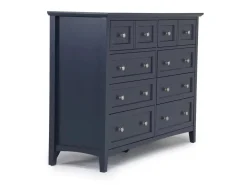 Grace Storage Bed, Dresser, Mirror & Nightstand In Snowfall, Full