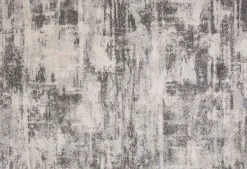 Granada Alto Round Rug In Gray & Ivory, 6.5x10