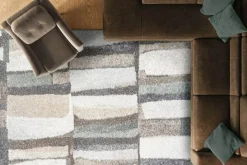 Granada Sevilla Rug In Multicolor/Sage, 5’ X 7’