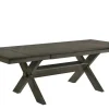 Gulliver Dining Table In Rustic Brown