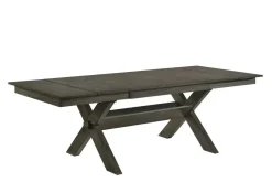 Gulliver Dining Table In Rustic Brown