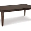 Haddigan Extendable Dining Table, 4 Chairs & Bench In Dark Brown