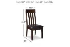 Haddigan Extendable Dining Table & 8 Chairs In Dark Brown