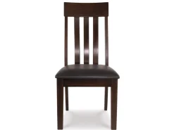 Haddigan Side Chair In Dark Brown, Set Of 2