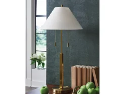 Haigwood Table Lamp In Antique Gold