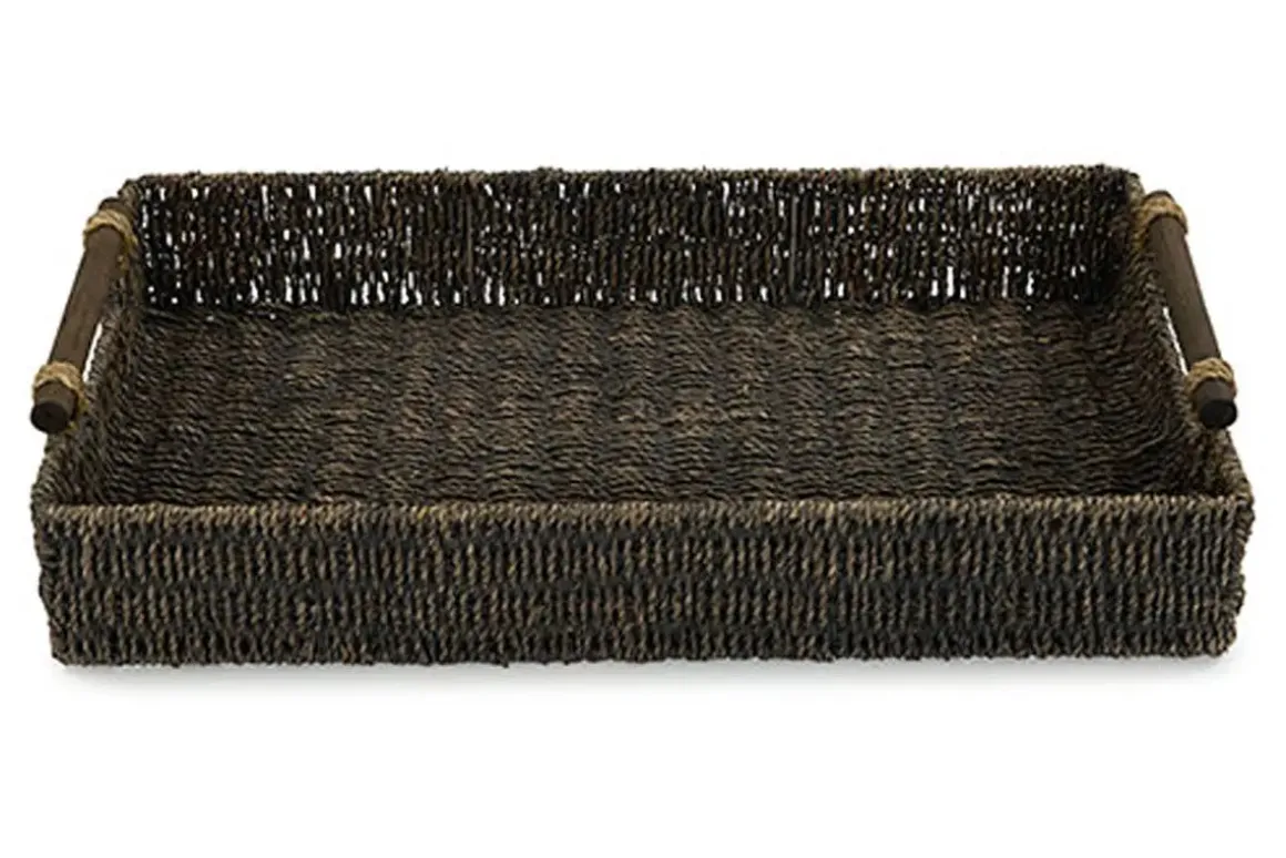 Halima Tray In Chocolate, Set Of 2