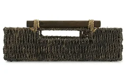 Halima Tray In Chocolate, Set Of 2