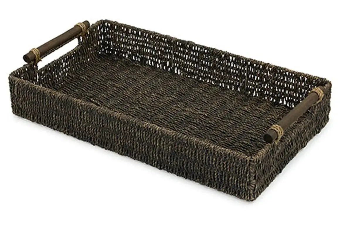 Halima Tray In Chocolate, Set Of 2