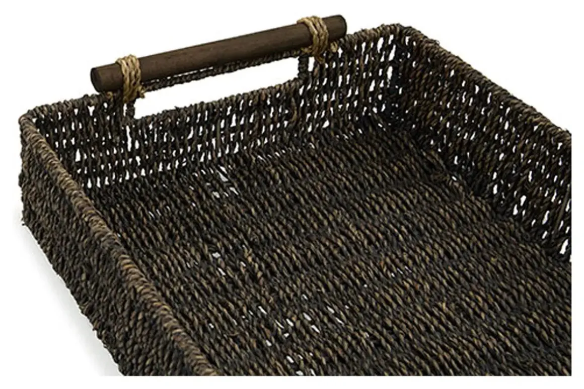 Halima Tray In Chocolate, Set Of 2