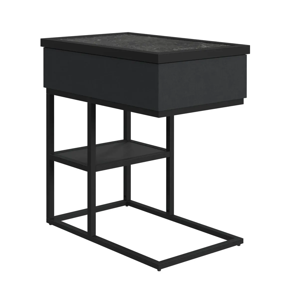 Halo Accent C Table In Black
