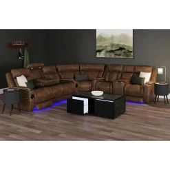 Halo Round End Table In Black