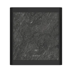 Halo Round End Table In Black