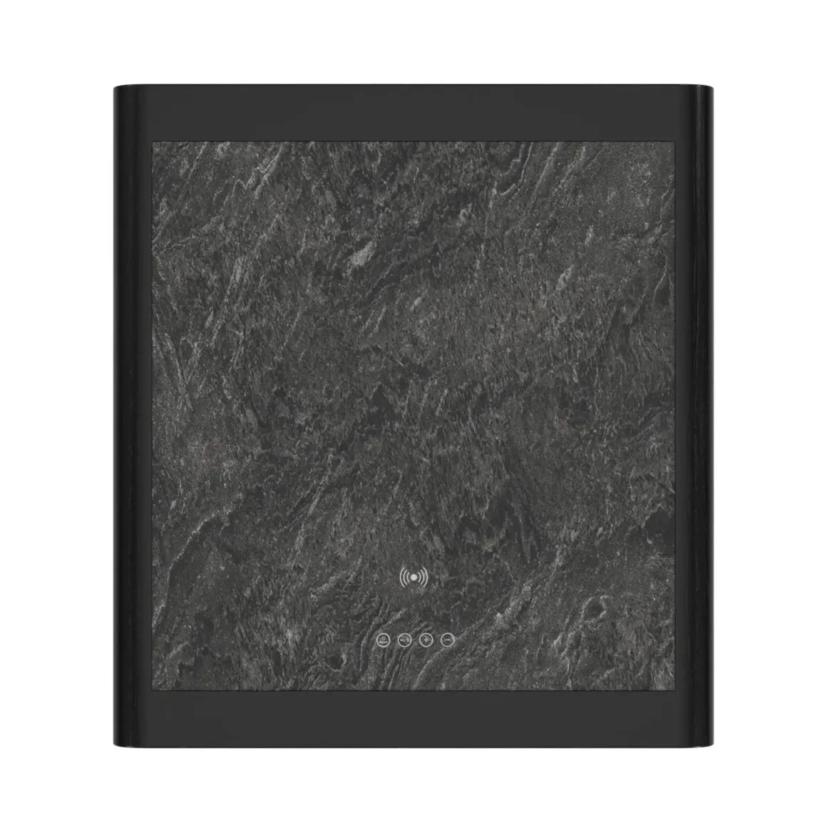 Halo Round End Table In Black