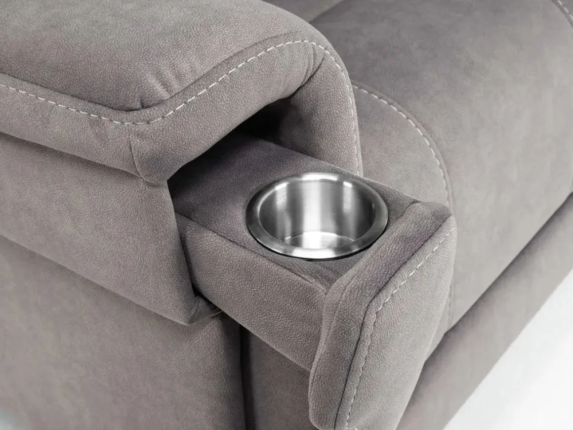 Hamilton 3 Power Recliner In Arula Elephant