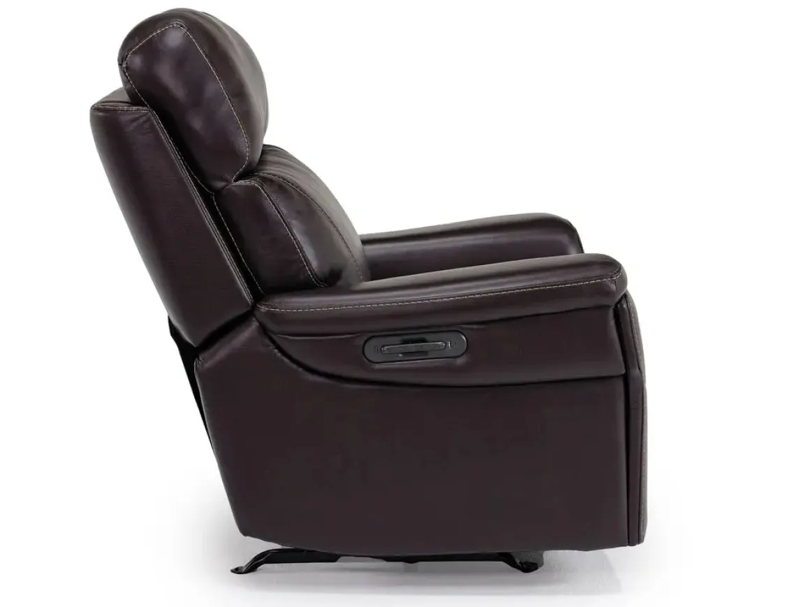 Hamilton 3 Power Recliner In Arula Elephant