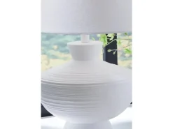 Harelwood Table Lamp In White