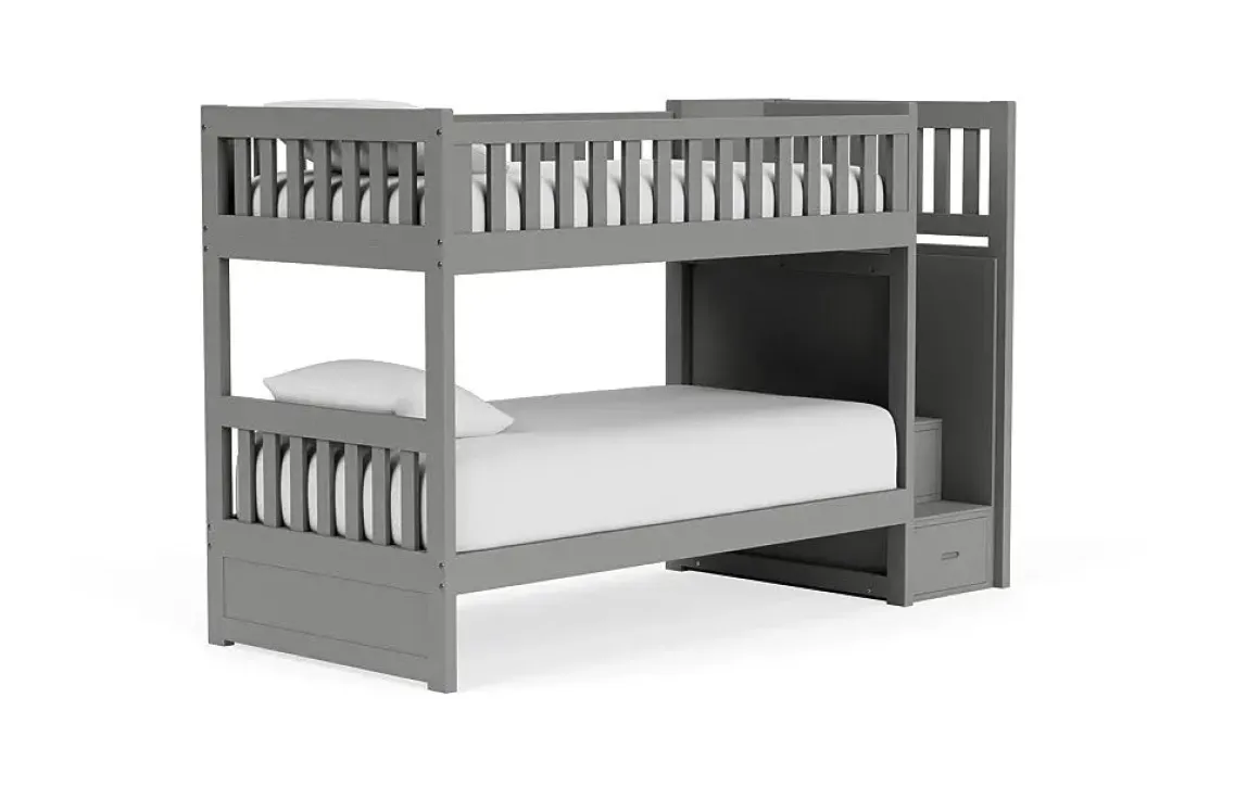 Harlow Bunk Bed In Espresso, Twin/Twin