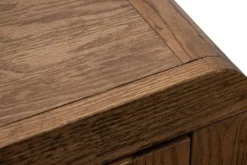 Haven Fireplace Console In Brown, 81 Inch