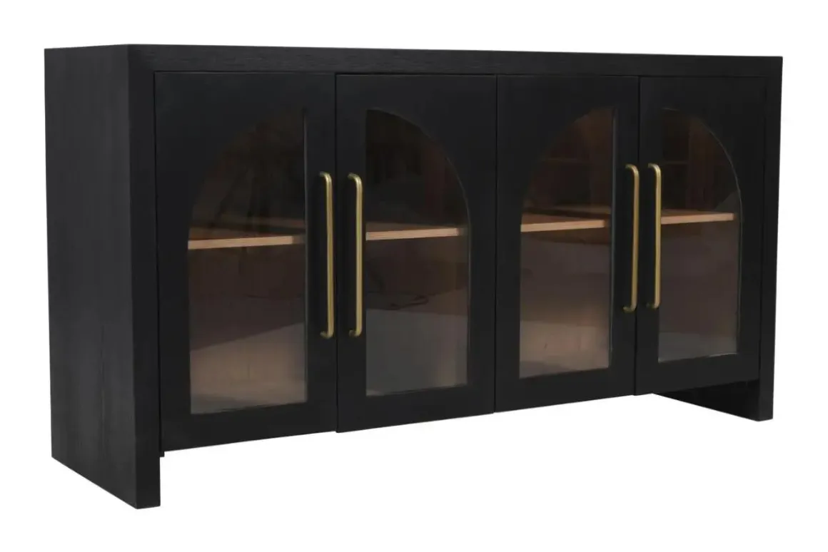 Heron Media Console In Natural, 70 Inch
