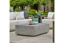 Hesston Outdoor Coffee Table In Gray