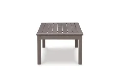 Hillside Barn Outdoor Coffee Table In Gray/Brown