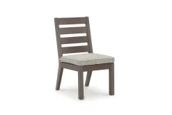 Hillside Barn Outdoor Dining Table, 4 Side Chairs & 2 Arm Chairs In Gray/Brown
