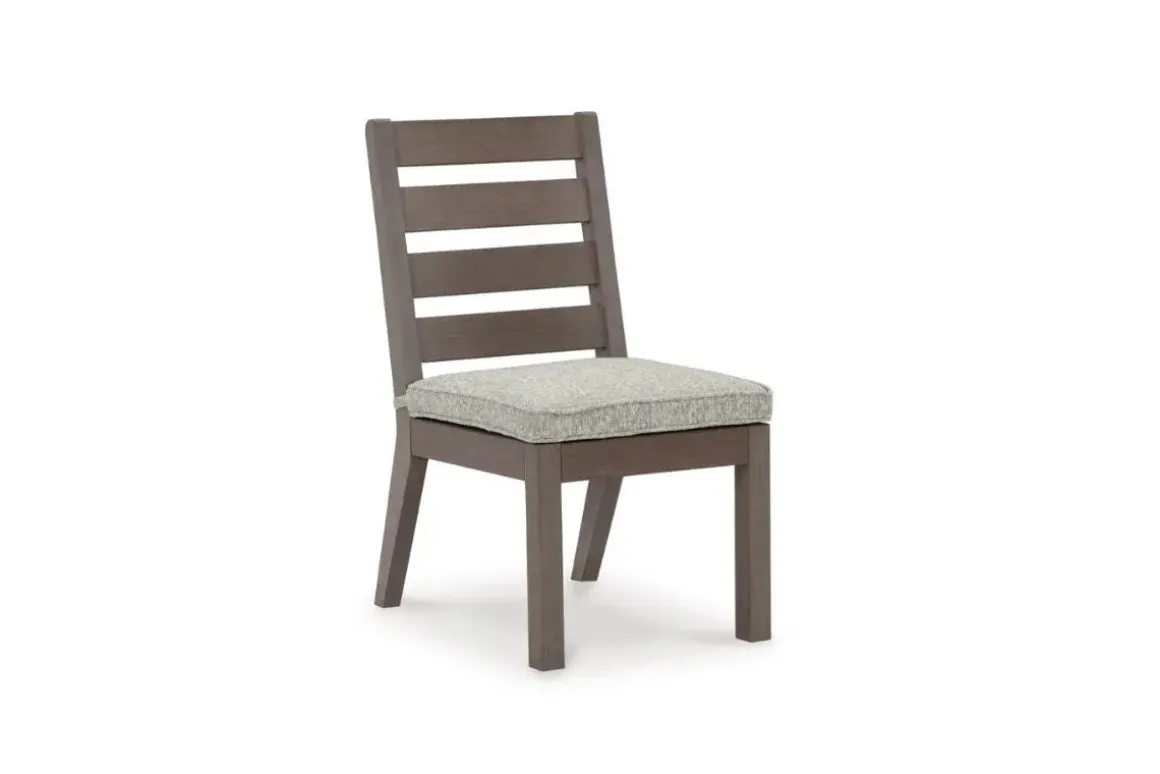 Hillside Barn Outdoor Dining Table, 4 Side Chairs & 2 Arm Chairs In Gray/Brown