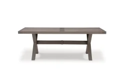 Hillside Barn Outdoor Dining Table In Gray/Brown