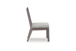 Hillside Barn Outdoor Side Chair In Gray/Brown, Set Of 2