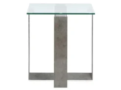 Holden End Table In Aged Pewter