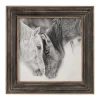 Horses B&W Wall Art