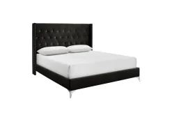 Huxley Panel Bed In Gray, Full